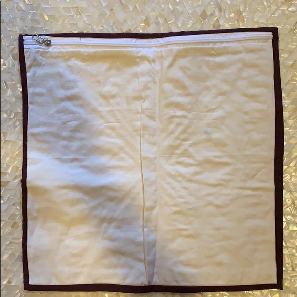 Two 16” hand-quilted throw/accent pillow covers - Picture 3 of 6